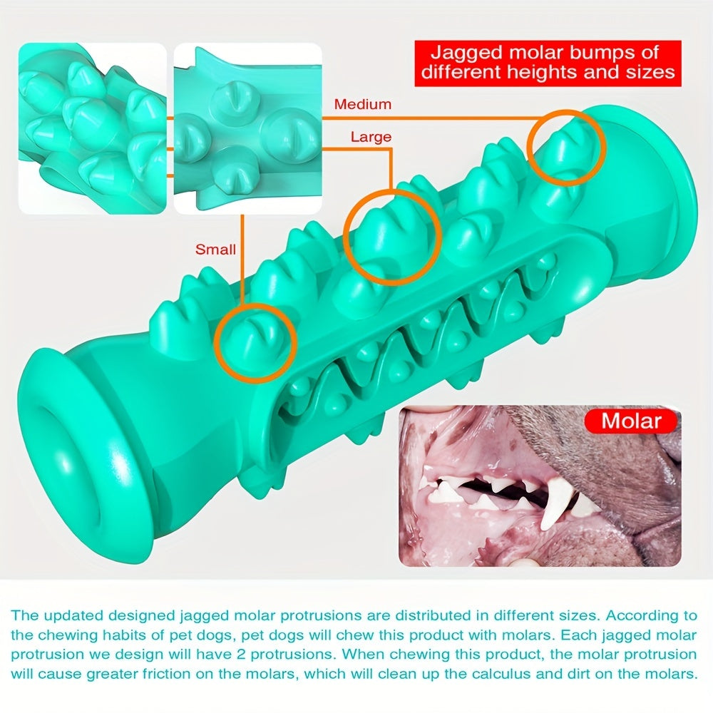 Upgraded Dog Toothbrush Toy For Dental Care And Teeth Cleaning - Chewable Bone Toy For Puppies