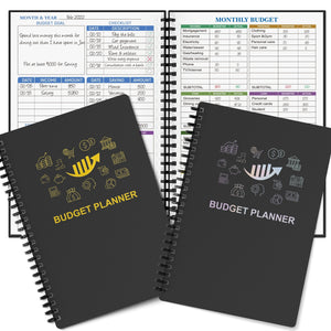 Effortless Finance Management: A5 Budget Planner, 100gsm - Undated for Long-Term Financial Freedom & Goal Tracking