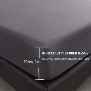 Luxury Soft-Breathable Waterproof Fitted Sheet with Deep Pockets - Versatile & Easy-Care Bedding for Ultimate Sleep Comfort