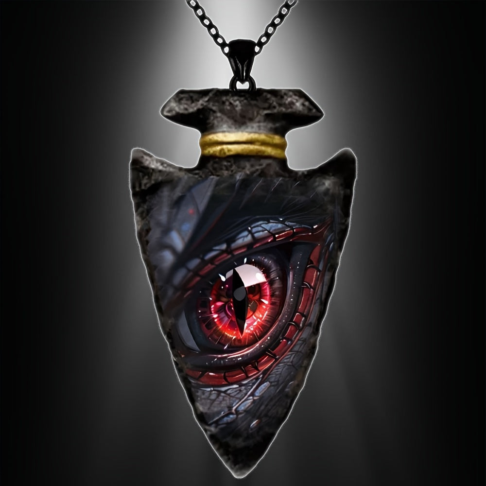 Dragon Eye Pendant Necklace Hip Hop Unisex Style Punk Necklace For Men Women Jewelry Gift