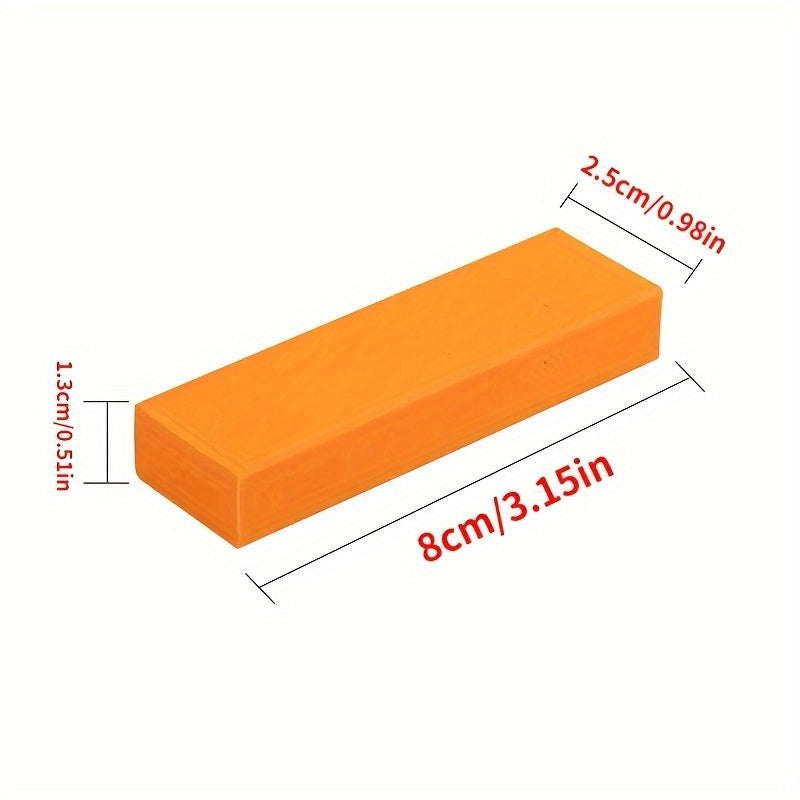 1pc Limescale Eraser Bathroom Glass Rust Remover Rubber Eraser Household Kitchen Cleaning Tools For Pot Scale Rust Brush