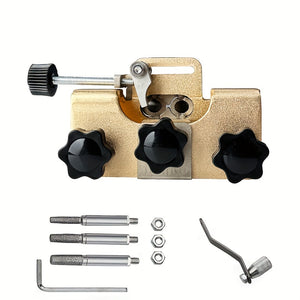 1pc Chainsaw Chain Sharpening Jig, Chainsaw Sharpener Kit, Suitable Chainsaw Grinder Tool For All Kinds Of Chain And Electric Saws