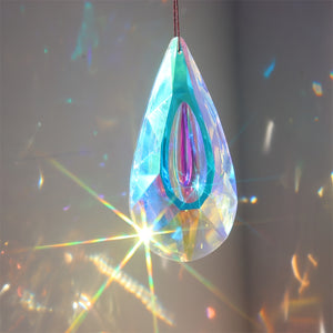 1pc Crystal Pendant Sun Catcher Glass Prism Hanging For Home Decoration Wedding Party Decoration