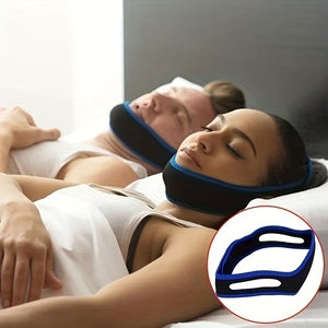 1pc Anti Snore Chin Strap Stop Snoring Snore Belt Sleep Apnea Chin Support Straps For Woman Man Health Care Sleeping Aid Tools