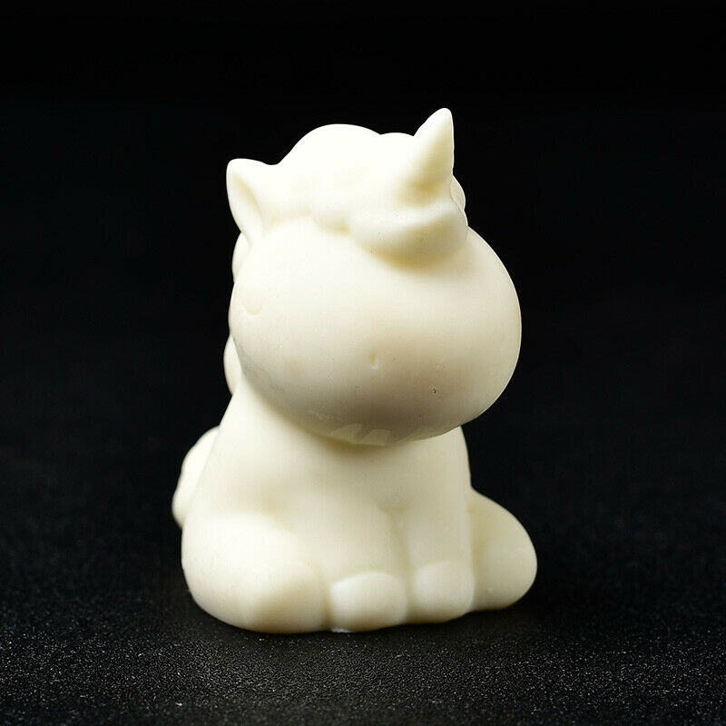 Tugua Nut Ivory Unicorn Carving Room Decor Kids Girls Healing Gifts Meditation