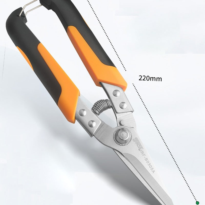 Professional Industrial Shears: JRF Stainless Steel Scissors Tin Snips For Metal Sheet & PVC Pipe Cutting