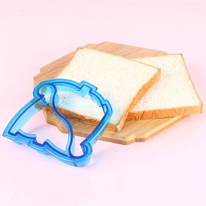 1PC Dinosaur Shape Modeling Bread Slicing Tool Sandwich Crust Cutter Bread Cutter Bread Mold Cute Aesthetic Stuff For Classroom School Bedro