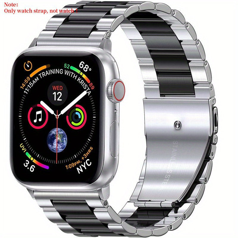 1pc Bracelet For Apple Watch Band 44mm 42mm 38mm 40mm Stainless Steel Link Belt Watchband Wristbands Iwatch Series 5 4 3 Se 6 Strap