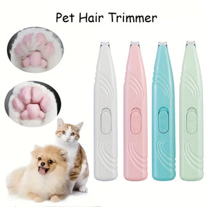 1pc Pet Shaver, Electric Pet Clippers: Keep Your Cat Or Dog's Paws Looking Great With This Professional-Grade Hair Trimmer!