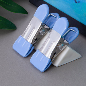 10pcs Non-slip Small Heavy Duty Plastic Food Clips, Clothes Drying Clips