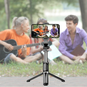 40" Extendable Cell Phone Selfie Stick, Smartphone Tripod Stand With Wireless Remote, 360° Rotation For IPhone/Samsung/Android Smartphones