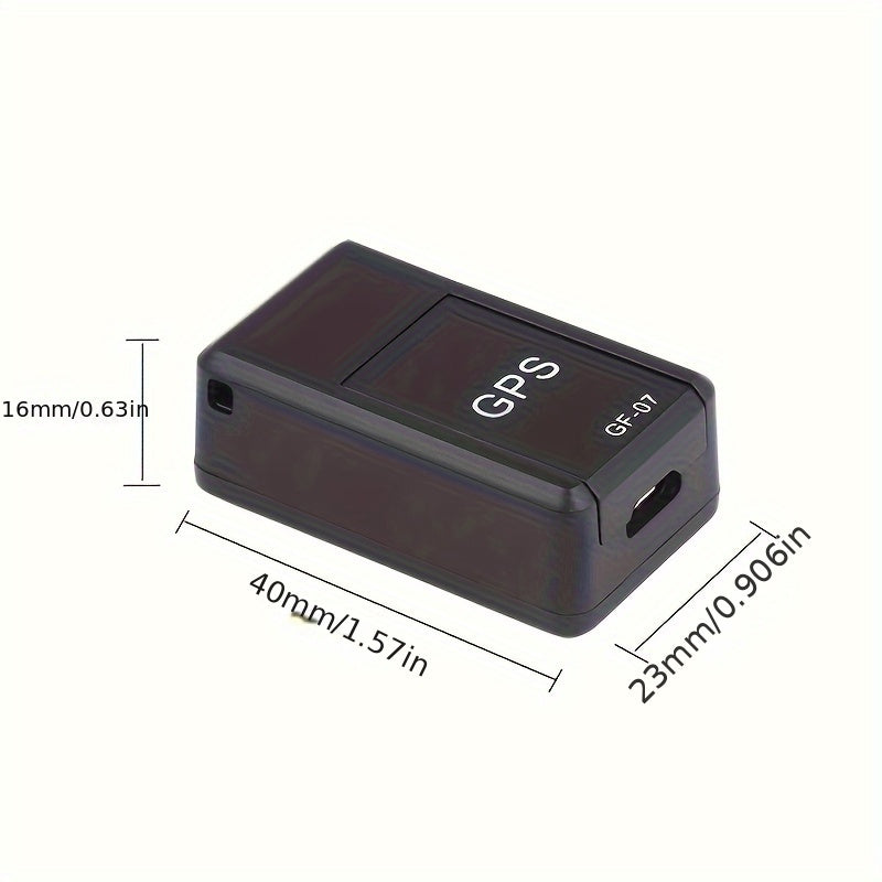 Compact Magnetic GPS Tracker – Versatile, Rechargeable, Real-Time Anti-Theft Vehicle Locator with Long-Lasting Battery