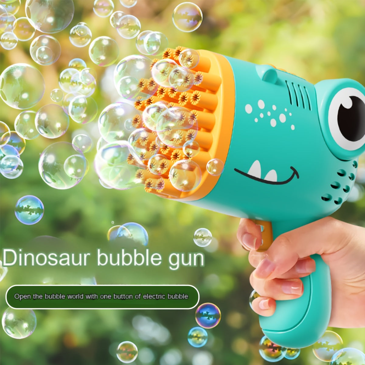 Magic Bubble Blaster: 40-Hole, Electric & Portable - Ultimate Party & Outdoor Fun, Ideal Kids' Birthday/Christmas Gift