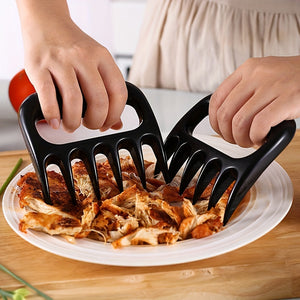 2pcs Bear Claw Meat Separator: The Creative Kitchen Essential for Easily Tearing Meat!