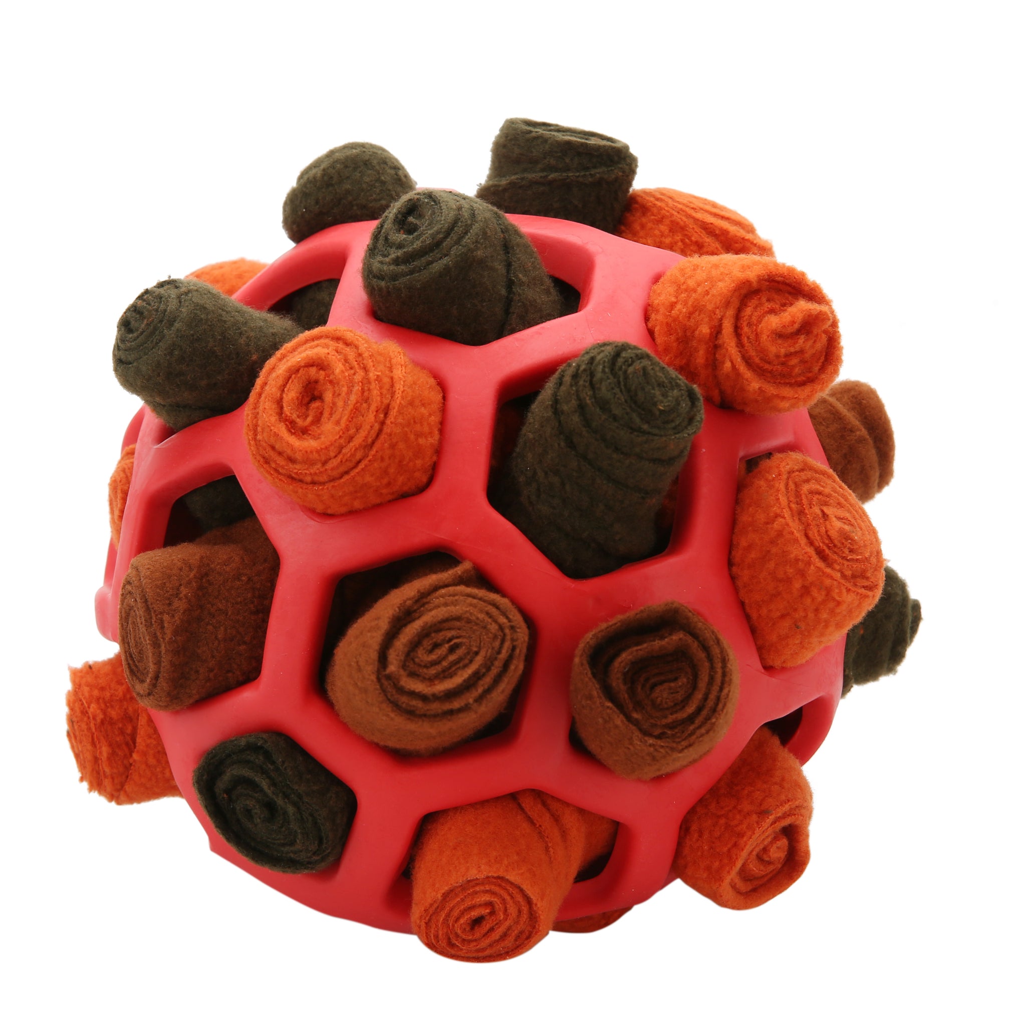 Interactive Dog Toy - Sniffing Ball for Hiding Treats - Rubber Puzzle Ball for Mental Stimulation