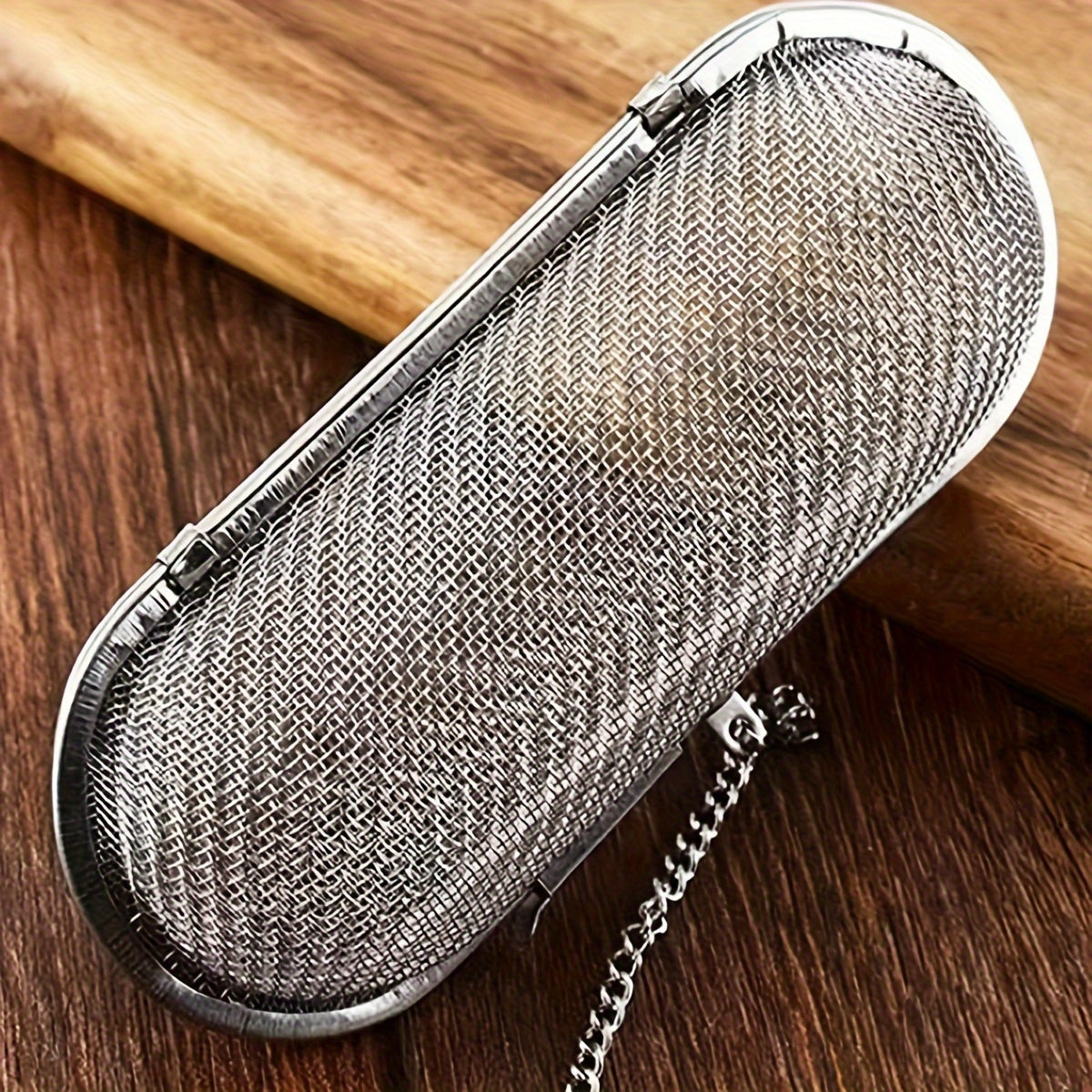 Premium 304 Stainless Steel Tea Infuser - Large, Fine Mesh Strainer for Loose Leaf Tea, Spices - Ideal for Brewing & Cooking