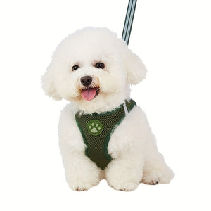 Comfortable & Reflective Pet Harness & Leash Set - Perfect for Dogs & Cats!