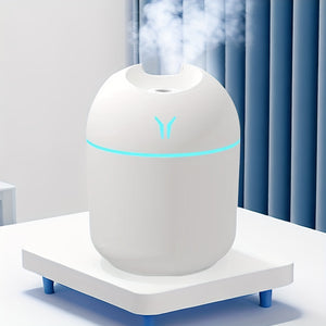 USB Aroma Diffuser & Plant Health Humidifier with Night Light: Freshen Air, Breathe Easy & Enhance Ambiance!