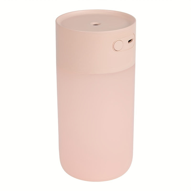 1pc 400ml USB Mini Air Humidifier with Aroma Essential Oil Diffuser - Perfect for Home and Car Use