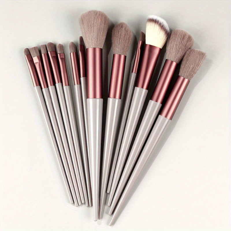 Makeup Brush Set Soft Fluffy Professiona Cosmetic Foundation Powder Eyeshadow Kabuki Blending Make Up Brush Beauty Tool Makeup Sponge Storag