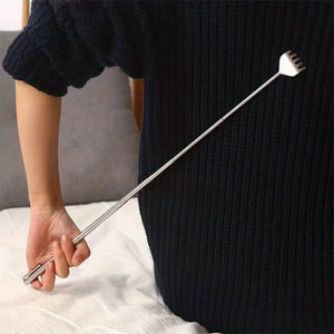 Adjustable Back Scratcher Stainless Steel Back Massage Telescopic Anti  Claw Massager Massage Tools For Elders Health Care