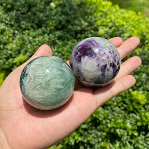 Natural Gemstone Sphere,Crystal Healing Ball-Home Decor,Table Decorations