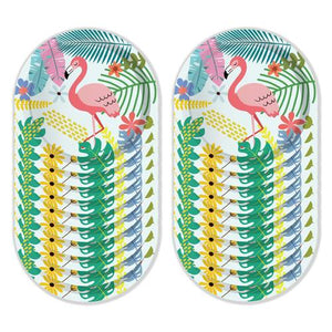 Hawaii Flamingo Paper Plates Party Supplies Toucan Disposable 68PCS Set US Local Shipping