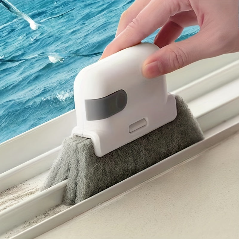 Effortless Cleaning Companion: Easy-Clean Brush for Window Rails, Small Gaps & Countertops - Universal Design, Sparkling Results