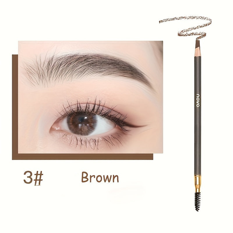 Precision Waterproof Eyebrow Pencil: Long-Lasting, All-Skin Smudge-Proof Sculptor for Flawless Brows