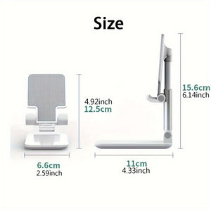 1pcs Desktop Mobile Phone Holder Stand For IPhone IPad Adjustable Tablet Foldable Table Cell Phone Desk Stand Holder Universal