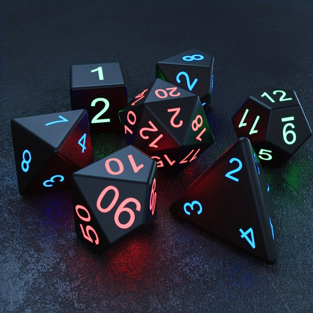 7pcs Per Set Board Game Dice Pixels The Rechargeable Electronic LED Dice