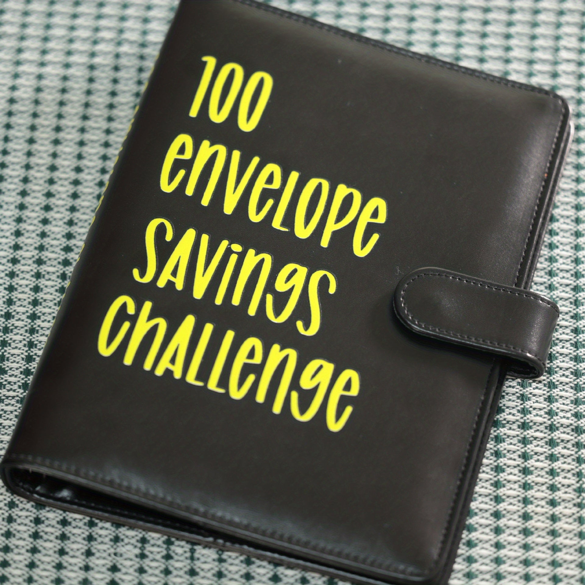 Achieve Your Financial Goals: Fun $5,050 Envelope Challenge Savings Binder with 26-Page Cash Tracker