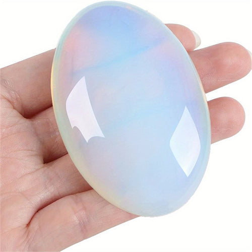 Natural Opal Crystal Treatment Crystal Gem Crystal Decoration Energy Balance Treatment Polished Stone Palm Stone Room Decoration Mediation GIft