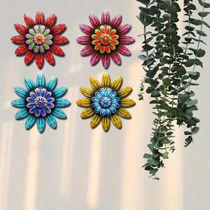 Elegant & Versatile Metal Flower Decor - Enhance Home or Garden, Ideal for Parties/Weddings, Available in 1pc/4pcs