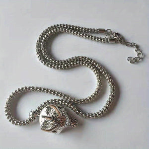 Men Fashion Vintage Dragon Head Pendant Necklace Hip Hop Rock Guard Party Amulet Jewelry Gift