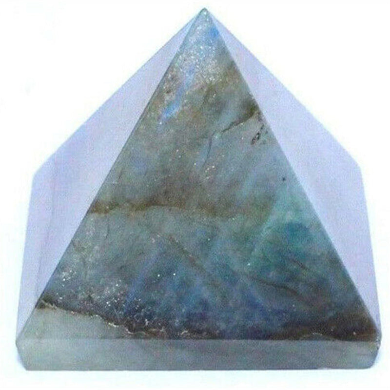 Gemstone Pyramid for Wicca, Cleansing, Purifying, Healing, Metaphysical, Meditation, Reiki, Positive Energy, Protection, Decorat