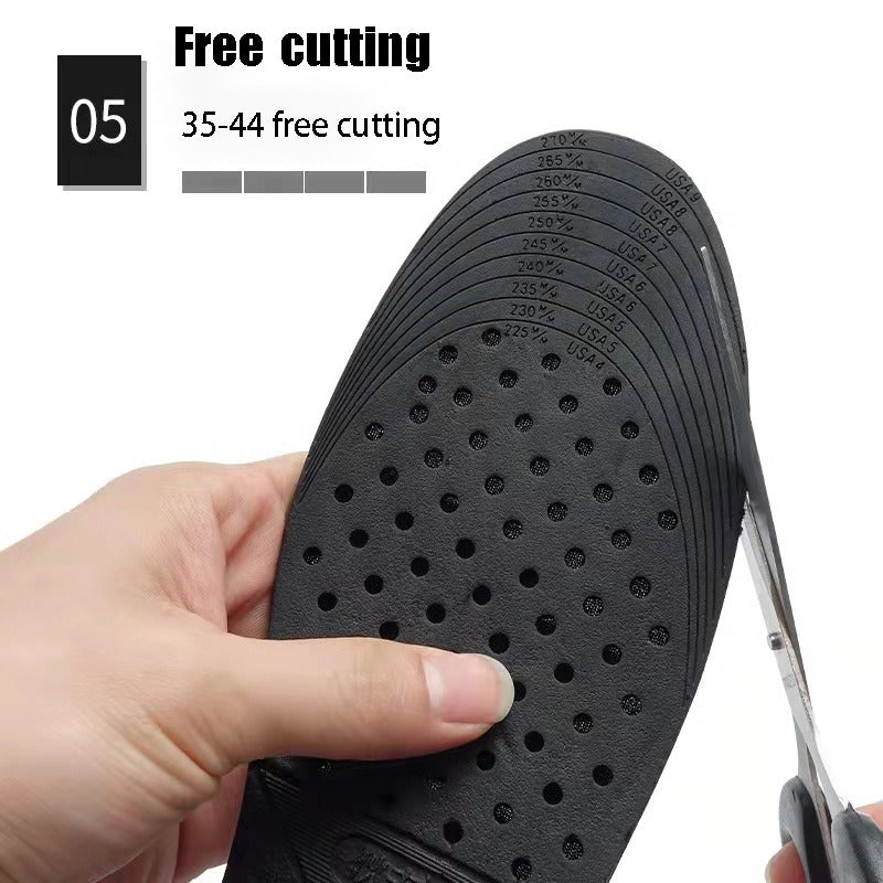 Boost Your Height Instantly with 1pc Invisible Height Increasing Insole - Adjustable Shoe Heel Insole With Air Cushion For Variable Taller S