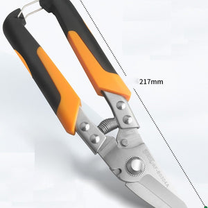 Professional Industrial Shears: JRF Stainless Steel Scissors Tin Snips For Metal Sheet & PVC Pipe Cutting