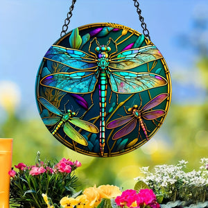 Beautiful Dragonfly Window Hanging - Add A Magical Touch To Your Home Decor