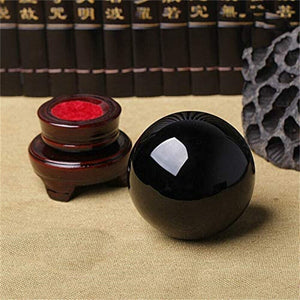 Obsidian Crystal Ball for Fengshui Ball Meditation Healing Divination Sphere