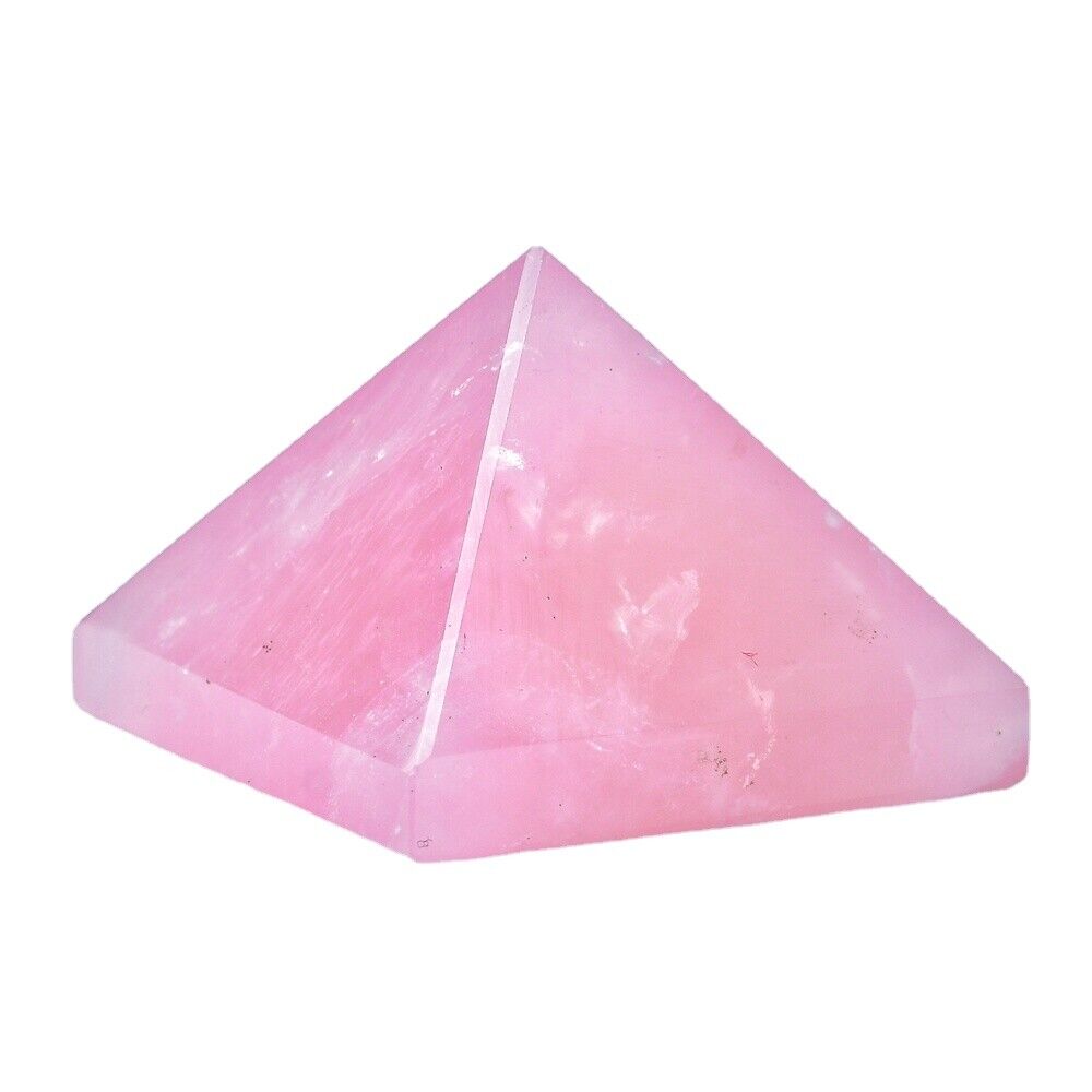 Crystal Pyramid Healing Ornament Gemstone Gift Home Decor Figurine Protection