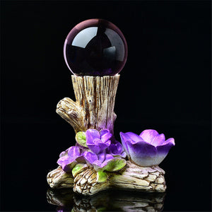 Tree Crystal Ball Stand Mushroom Sphere Stand Crystal Ball Holder Branch Stand