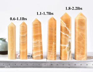 Crystal Stone Tower Large Healing Crystal Wand Obelisk 6 Faceted Column Reiki