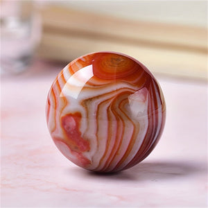 Natural Wire-wrapped Agate Ball ,Crystal Ball,Best GIft For Family&Friends