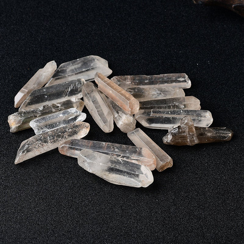 0.44LB Natural Raw Meditation Crystal Smoky Quartz Healing Points Stone Rock Reiki Specimen Recharged and Cleansed Chakras Fish Tank Garden