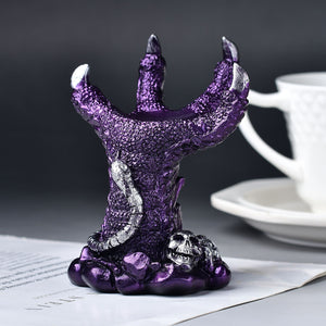 Devil's Claw  Handmade Stand Base Crystal Ball Base Home Decoration DIY Hand Carved Sphere Holder Painted Stand Base Holiday Gift Display