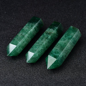 Green Straberry Quartz Natural Crytsal Tower Reiki Healing Meditation Chakra Specimen Hand Polished Points Room Decor Collection Gift